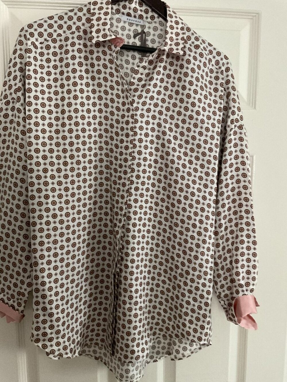 Rosso35 Silk shirt NWT Size 46 (US 10)